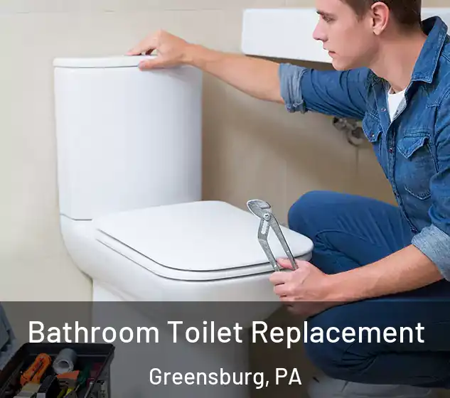  Bathroom Toilet Replacement Greensburg, PA