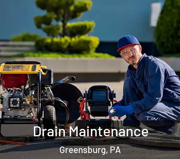  Drain Maintenance Greensburg, PA