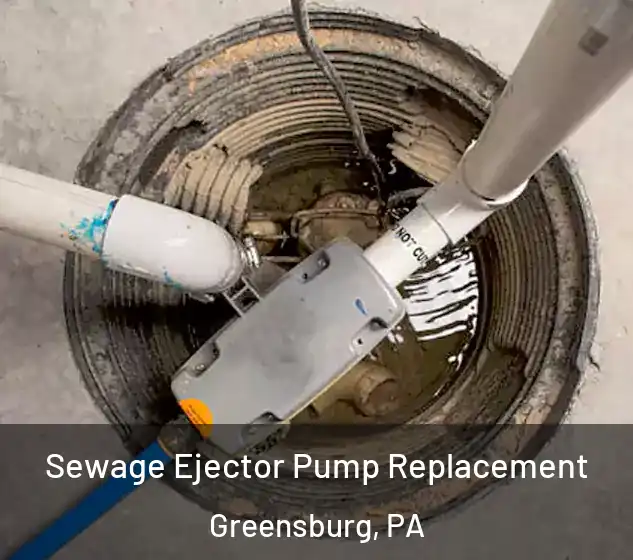  Sewage Ejector Pump Replacement Greensburg, PA